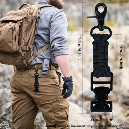 MELOTOUGH Magnetic Suspenders Tool Belt Suspenders with Large Moveable Phone Holder,Tactical Glove Clip Work Glove Holder Clip for Tool Belt,Tactical Backpack,Outdoor Accessory