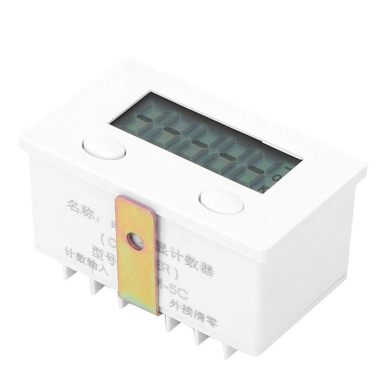 0-99999 Magnetic Induction Meter with Magnetic Metal Induction Switch, 5 Digit LCD Digital Display, BEM-5C + 12φ Metal Sensor, No Mechanical Wear, Reliable Operation