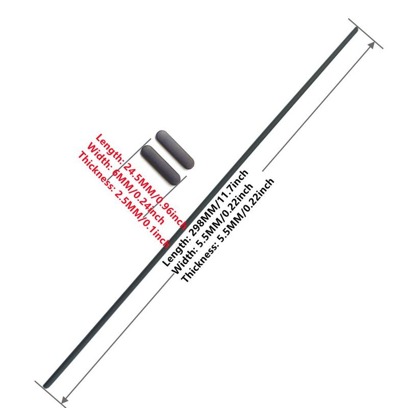 Replacement Laptop Bottom Rubber Foot Strip Non-Slip Compatible with Lenovo ThinkBook 15 G2-ITL/are 20VG/20VE 21A4/21A5 G3-ITL/AC G4-IAP 21DJ Series