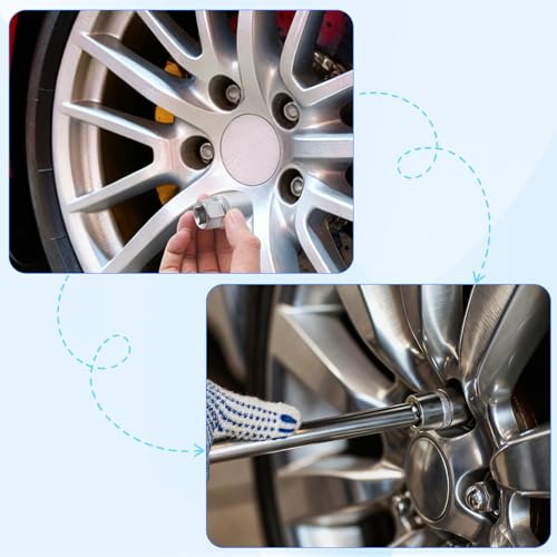 22PCS Locking Lug Nut Key Set for VW Audi