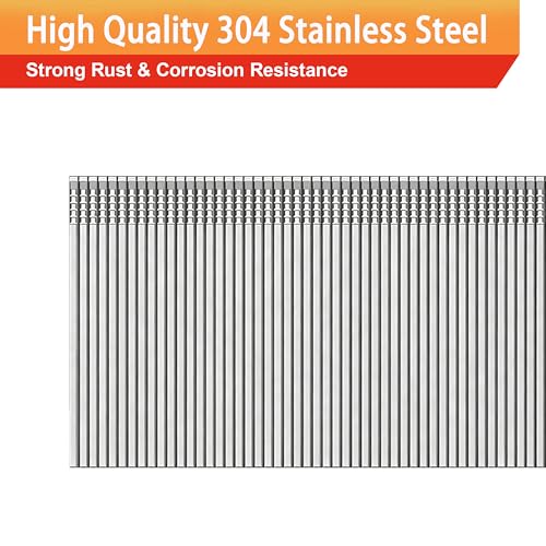 16 Gauge 304 Stainless Steel Finish Nails, 2": 2000PCS 2"---2000pcs