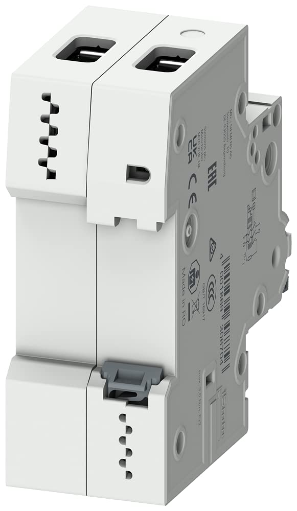Siemens 5SU13566KK10 FI/LS switch RCBO 1P+N 6kA TypA 30mA B10 230V