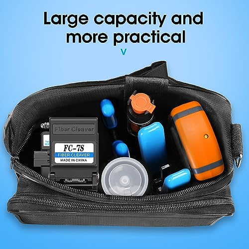 Fiber Termination Kit FTTH cold connection Tool Kits with OPM with RJ45 Network Test Fiber Cleaver Fiber Optical Stripper Pliers