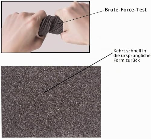 5 pieces sanding sponge, coarse/medium/fine/superfine, 5 different specifications, sanding pads assortment for wood, metal, wall foam, drywall Mix Körnung