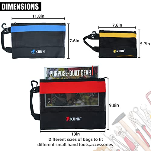 Canvas Zipper Tool Bags & Electrical Tape Holder