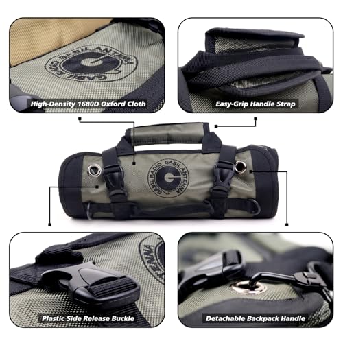 Gabil GR-ARB01 Army Green Antenna Roll Bag 1680D Gear Organizer