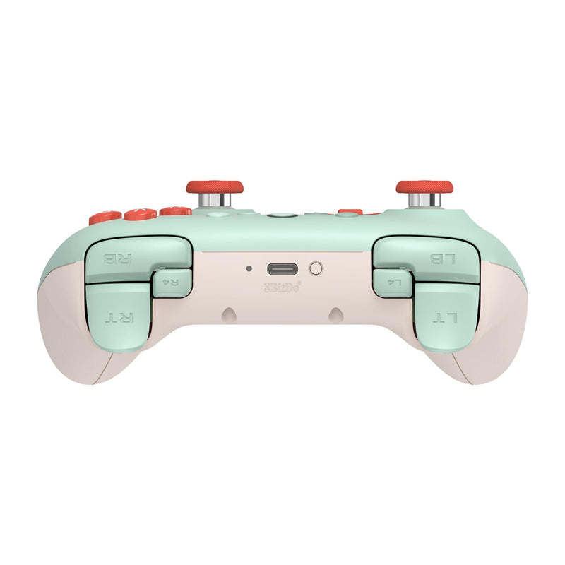 8Bitdo Ultimate 2C Wireless Controller for Windows PC and Android, with 1000 Hz Polling Rate, Hall Effect Joysticks and Triggers, and Remappable L4/R4 Bumpers (Mint) Mint