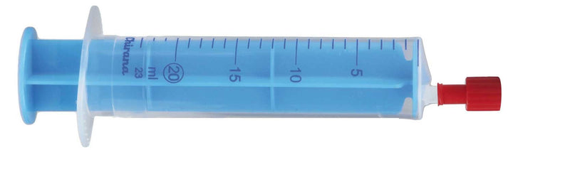 Luer Lock Combination Caps/Lids Sterile Sealing Caps for Disposable Syringes, Red