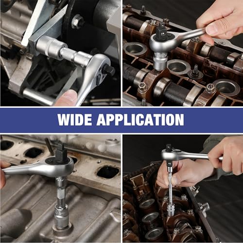 WORKPRO 22-Piece Socket Wrench Set, Metric Ratchet Wrench Set