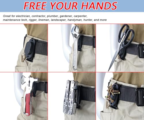 Tactical Single Sheath Holster Utility Tool Holder Case and DIY Magnetic Tool Holder