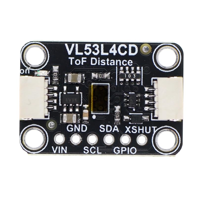 VL53L4CD ToF Range Sensor Module,DC 2.7V-5V Ranging Sensor Breakout 0 to 1300 Millimeters Full Field of View (FoV)