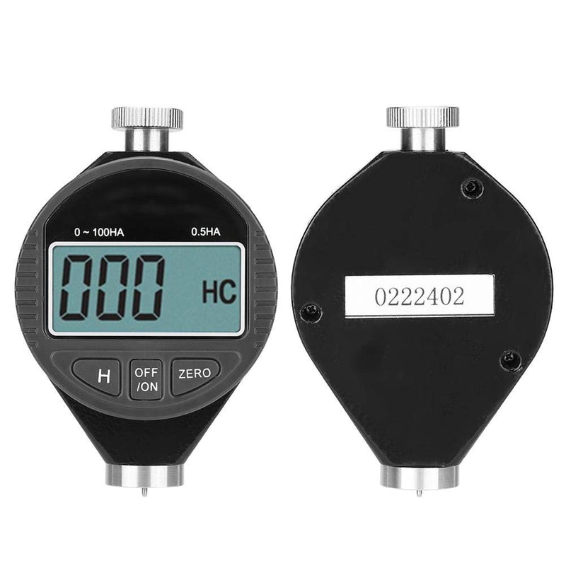 Digital Hardness Meter Shore Gauge LCD Test Rubber Tire Alloy Plastic - A, 0 ~ 100HD Range