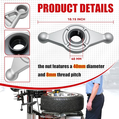 40x8mm Hub Wing Nut for Hunter DSP Wheel Balancer 7700-9700 Series