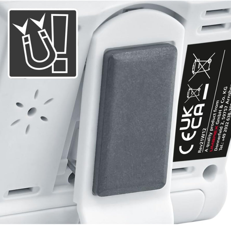 Laserliner ClimaHome-Check Humidity and Temperature Data Logger | Temperature & humidity measuring device, min/max memory, indoor climate control, for apartments, offices, basements ClimaHome-Check (sustainable)