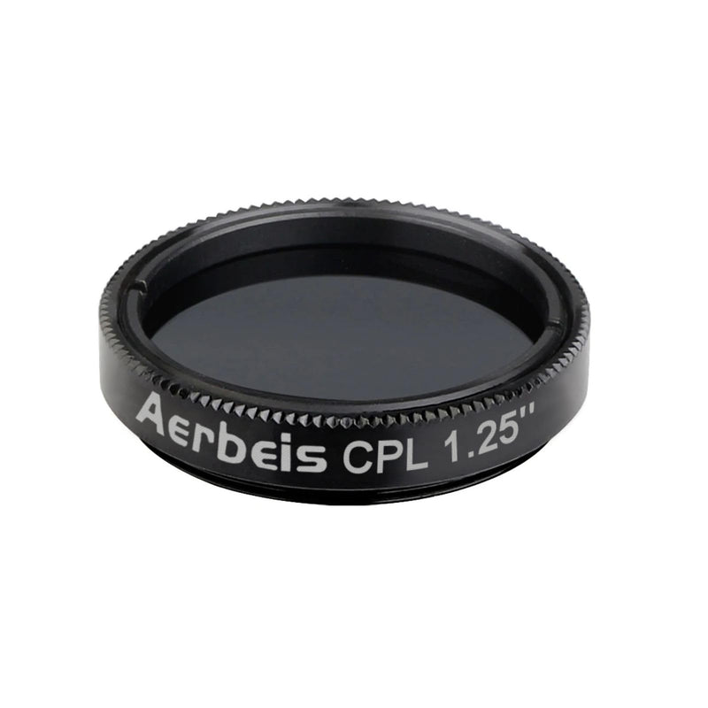 Circular Polarizer CPL Telescope Filter, High Transmittance Optical Glass, Compatible with 1.25 Telescope Eyepiece