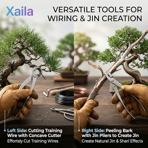 Xaila Bonsai Tool Set Replacement for Gardening Kits-7