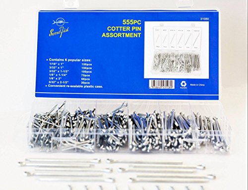 Swordfish 31080 - 555pc Cotter Pin Assortment