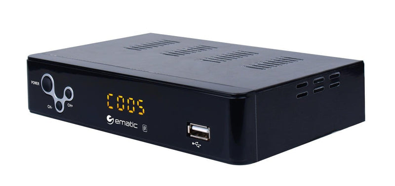 Digital Converter, Ematic Digital TV Converter Box with Recording, Playback, & Parental Controls [ AT103B ]