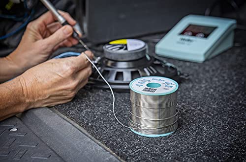 Weller WSW SAC M1 (T0051402499) Lead-Free Solder Wire, Diameter 1.0 mm, Alloy Sn96.5Ag3Cu0.5, Flux Content 3.5%, 100 g 1,0mm, 100g
