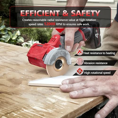 5PCS Angle Grinder Wood Carving Disc Set for 4-1/2 Inch Grinders 5 PCS Grinding Disc