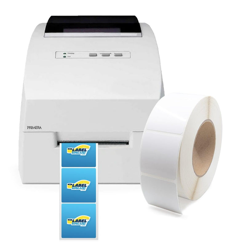 LabelValue.com | Primera 74802 Compatible High Gloss Labels 2" x 2"