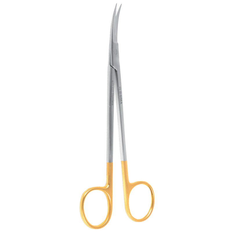 Gima - Kelly scissors, curved, with pointed ends, 16 cm, with very strong tips that ensure surgeons high precision, 38521 CURVE