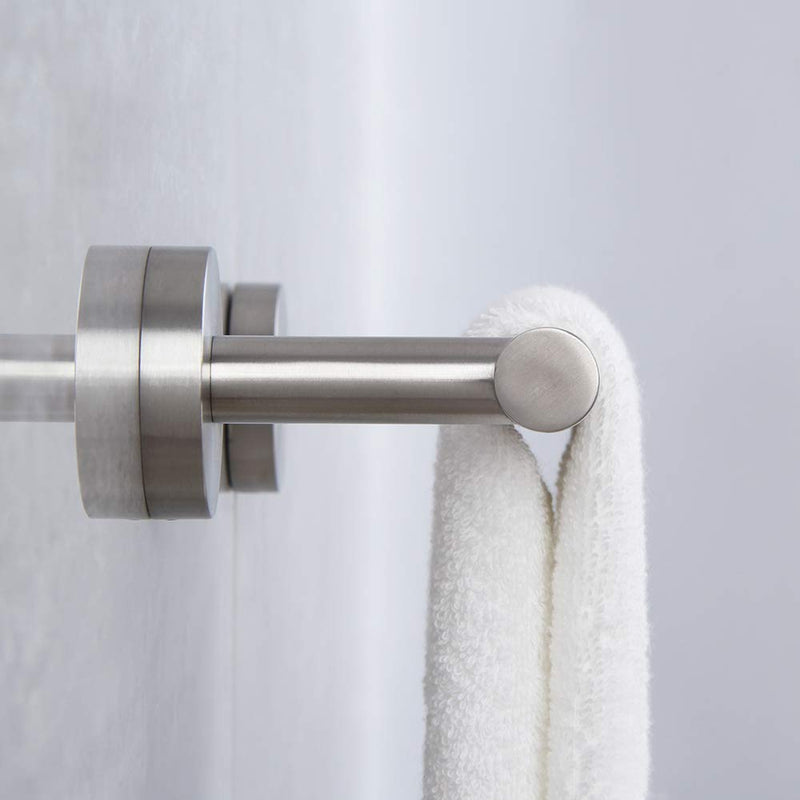 kimzcn 9-Inch Hand Towel Bar SUS304 Stainless Steel Bathroom Towel Holder Kitchen Dish Cloth Hanger RUSTPROOF Wall Mount Brushed Finish