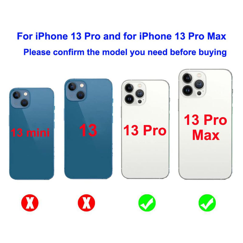 3pcs OEM Original Rear Camera Glass Lens Replacement for iPhone 13 Pro and for iPhone 13 Pro Max with Adhesive Preinstalled and Repair Tools Kit (for 13 Pro 6.1" / 13 Pro Max 6.7") For 13 Pro 6.1" / 13 Pro Max 6.7"