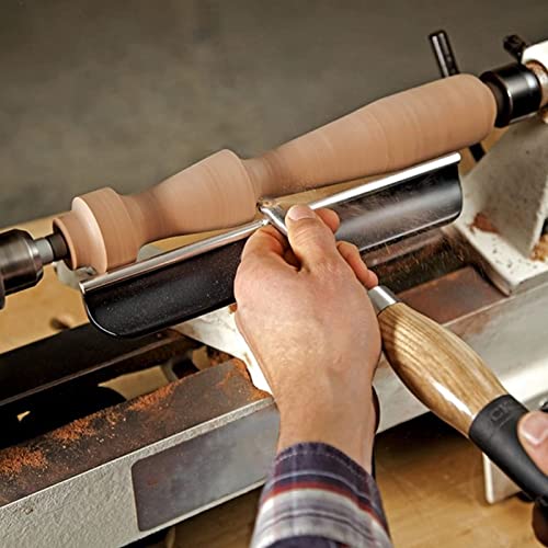 Lathe Tool Rest Stainless Steel Wood Turning Holder Woodworking Accessories 16mm Dia 15cm Long