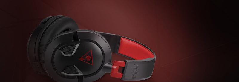 Turtle Beach Ear Force Recon 50 Gaming Headset for PlayStation 4, Xbox One, & PC/Mac Black / Red