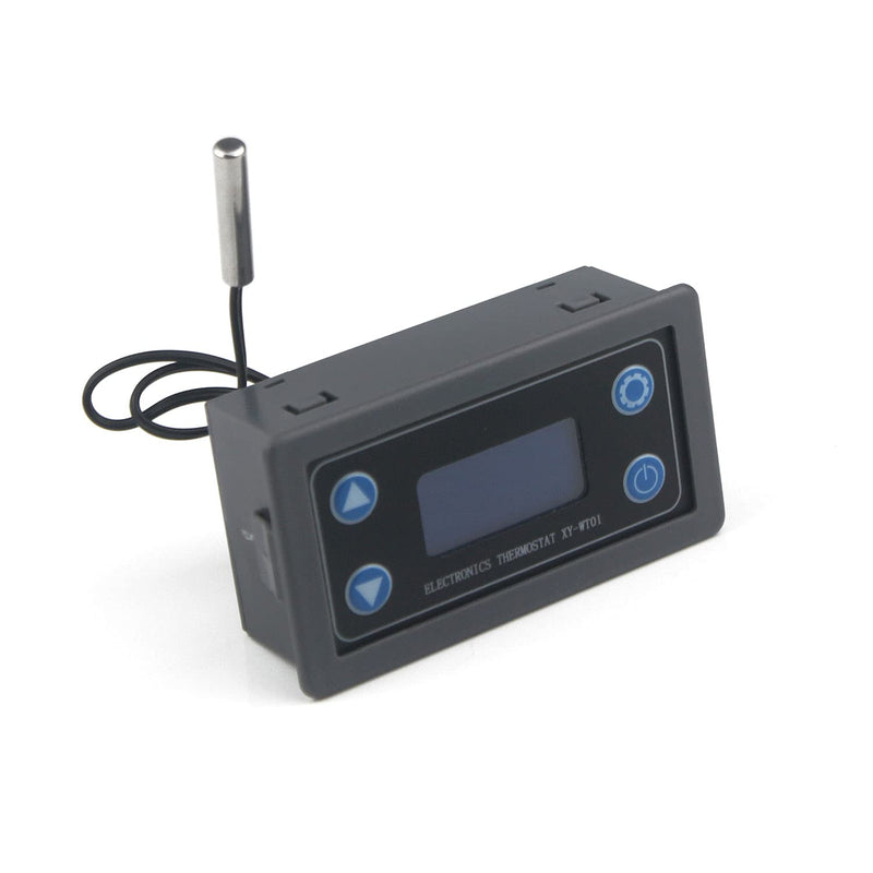 Taikuwu Digital Temperature Controller 0-30V LCD Display Digital Thermostat High Precision Temperature Control Module Cooling Heating Automatic Control Panel