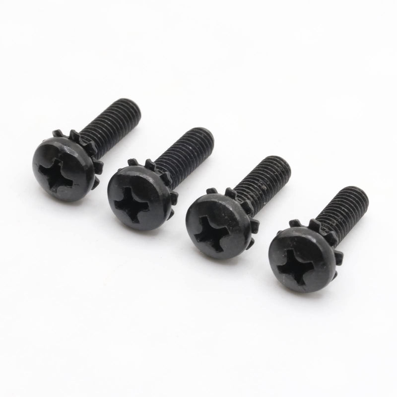 ReplacementScrews M4 14mm Screws Compatible with Many LG TV Stands - Set of 4