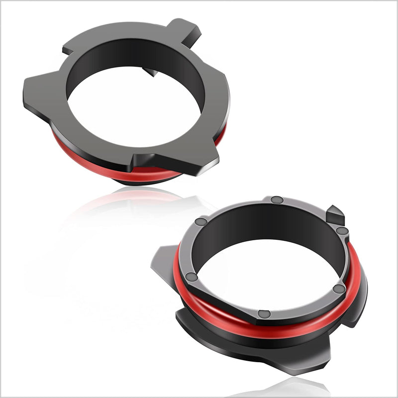 WinPower H7 LED Lamp Base Clips Adapter Holder Mount LED Lamp Holder Conversion Accessories for E39 E60 E61 F10 F11 F07 F85 G30 G31 G38 etc. 2 Pieces For BMW E39/E60/E61/F10/F11/F07/F85/G30/G31/G38
