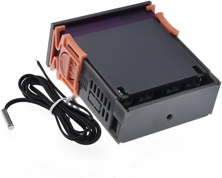 Aideepen STC-1000 DC 12V 10A Digital Thermostat Temperature Controller Thermostat Control Switch 2 Relay Output and NTC 10K Thermistor Sensors Digital Temperature Probe