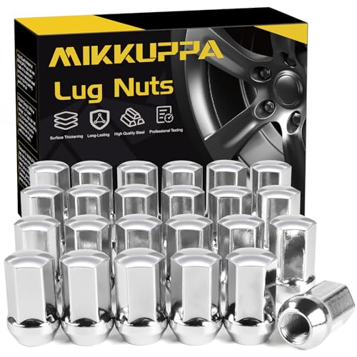 MIKKUPPA 24pcs M14x1.5 Lug Nuts & 1/4oz Wheel Weights