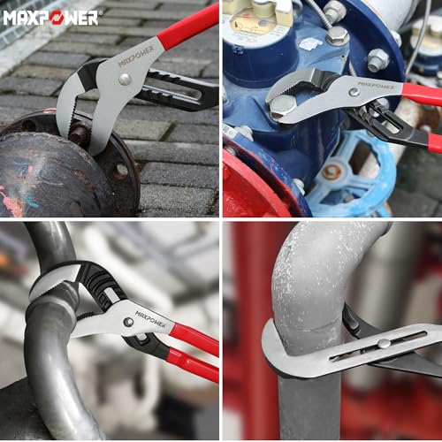 MAXPOWER 20 inch Groove Joint Pliers, 5.5 inch Max Opening 20"