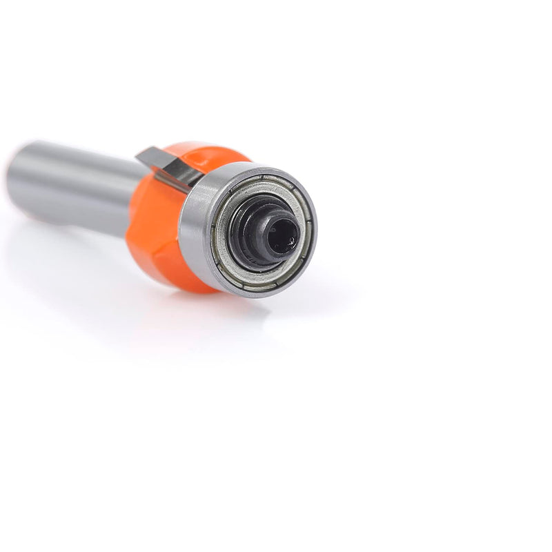 Sinoprotools rounding cutter 8mm shank, rounding cutter standard radius cutter radius 2mm, rounding cutter router with ball bearing, rounding cutter for edge milling/milling table (Ø shaft 8mm, R2) R 2mm shaft 8mm