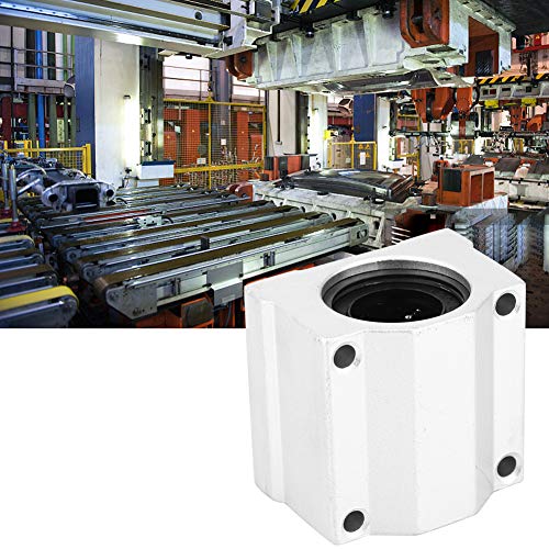20mm Linear Bearing Slide Block, 2pcs SC20UU 20mm CNC Linear Motion Ball Bearing Slide Block Bushing, 40mm Height