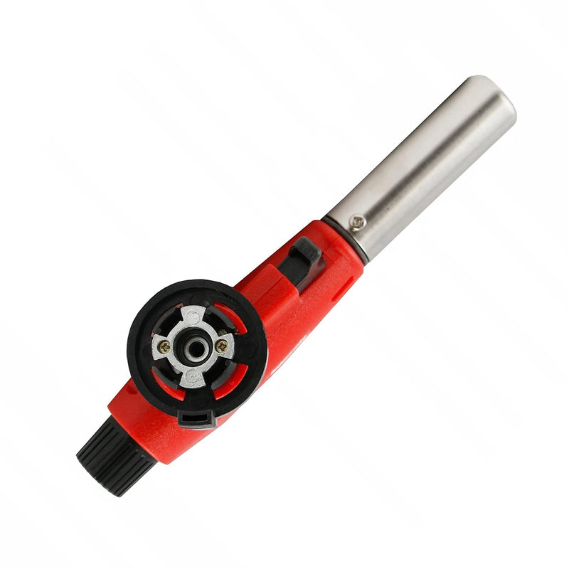 Bunsen burner blowtorch Vulcano gas burner gas lighter blowtorch with piezo ignition for gas cartridges (soldering burner without cartridges) soldering burner without cartridges