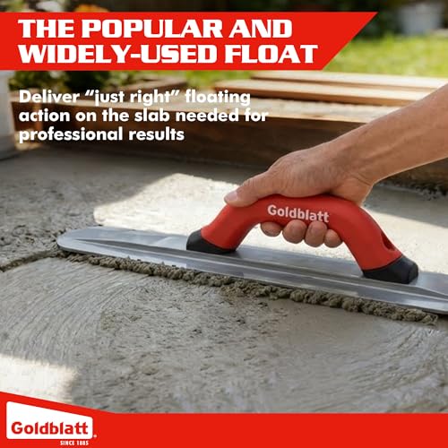 Goldblatt 16" x 3-1/4" Extruded Round End Magnesium Float Soft Grip 16"