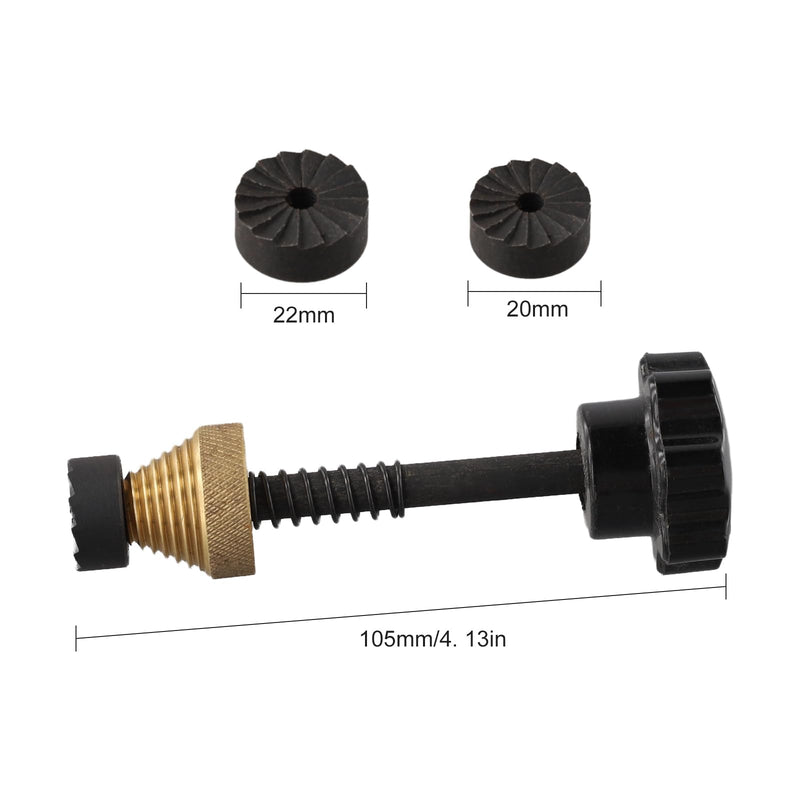 Tools Tap Reseater Tool, Tap Reseater Reseater Reseater Re-Set Tool with Thread Guide, Steel Cutter for Leaking Taps 1/2 Inch 3/4 Inch DIY Tool