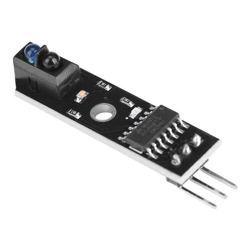 Infrared Reflection Sensor, 3pcs 1mm-25mm 1 Channel TCRT5000 Infrared Reflection Tracking Sensor Module Auto Black/White Line Detection