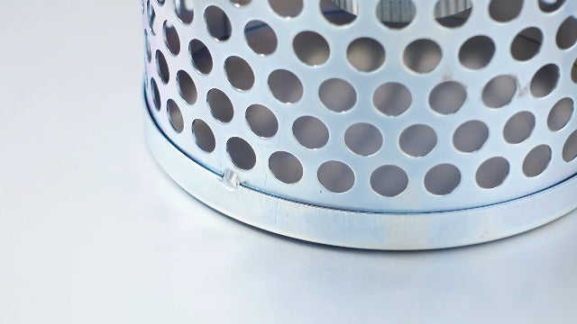 Fumete 2 Inch Pump Strainer Round Hole Suction Strainer Filter