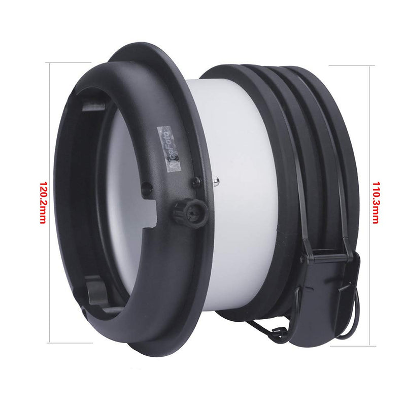 NiceFoto SN-27 Profoto to Bowens Mounts Speedring Adapter Converter for Profoto B10 A1 Studio Flash