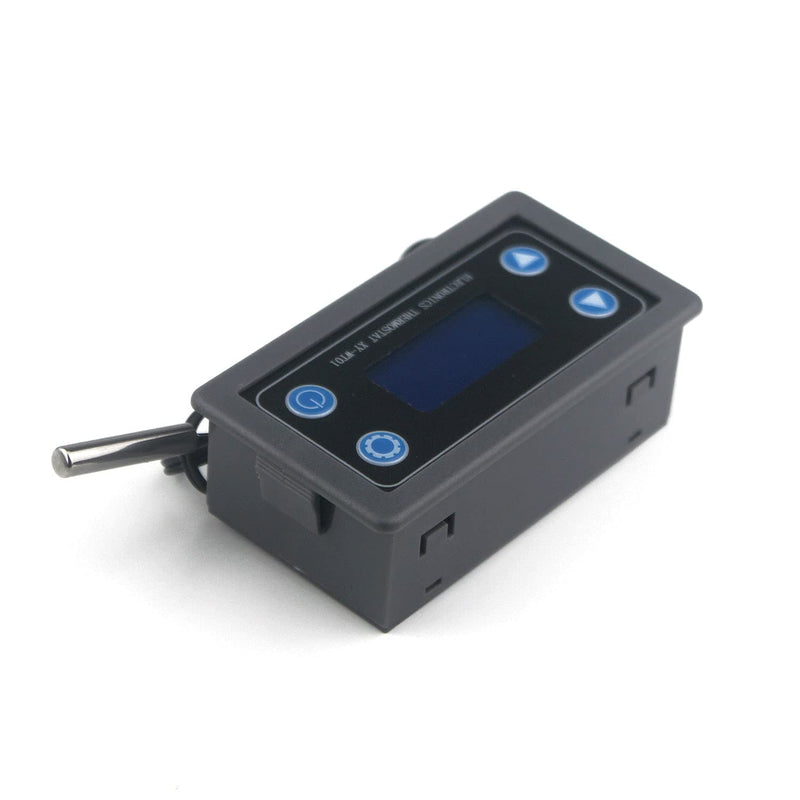 Taikuwu Digital Temperature Controller 0-30V LCD Display Digital Thermostat High Precision Temperature Control Module Cooling Heating Automatic Control Panel