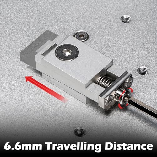Genmitsu T-Track Mini Vise Hold Down Clamp Kit [4PCS] Compact