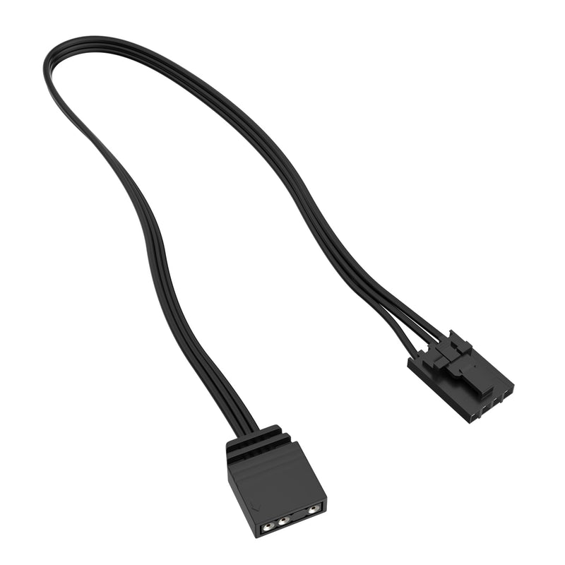 4 Pin to 3 Pin RGB Adapter for Corsair RGB HUB, Lighting Node CORE, Commander CORE and iCUE Commander CORE XT, Converter to Standard 5V 3 Pin ARGB Fan Device