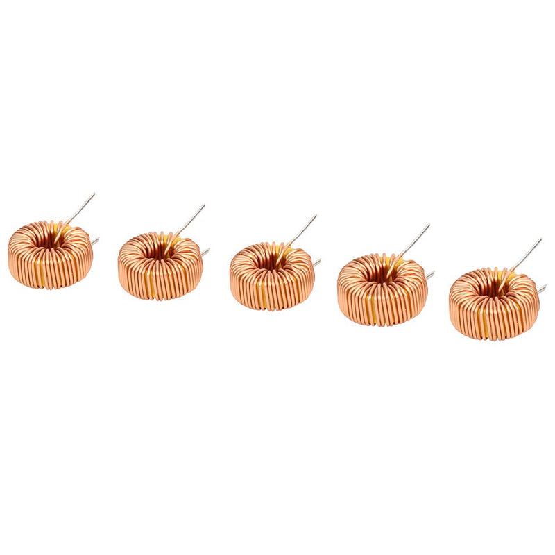 20PCs vertical toroid wind inductor wire, 5026 100UH 6A 0.6mm copper inductor coil for PCB, stable performance and durability