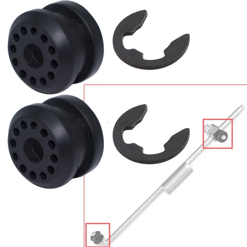 2PCS Transfer Case Shifter Linkage Control Lever Bushing Grommet for Dodge Ram 1500 2500 3500 68078974AA 68078975AA