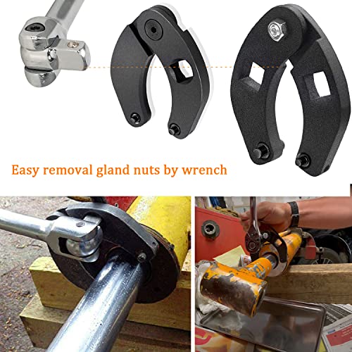 1266 & 7463 Adjustable Gland Nut Wrench Set for Hydraulic Cylinders Universal (Set of 2) 1266&7463 Wrench